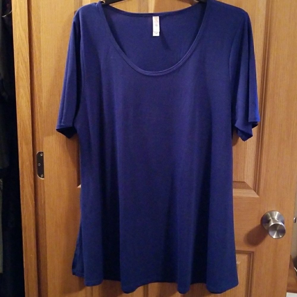 2xl dark blue lularoe perfect tee